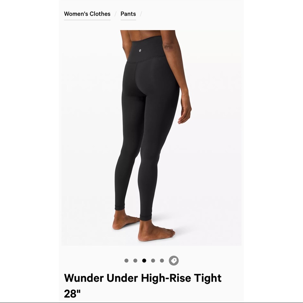 Lululemon Wunder Under Leggings